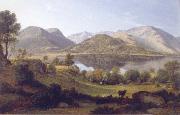 John glover Ullswater,early morning oil painting artist